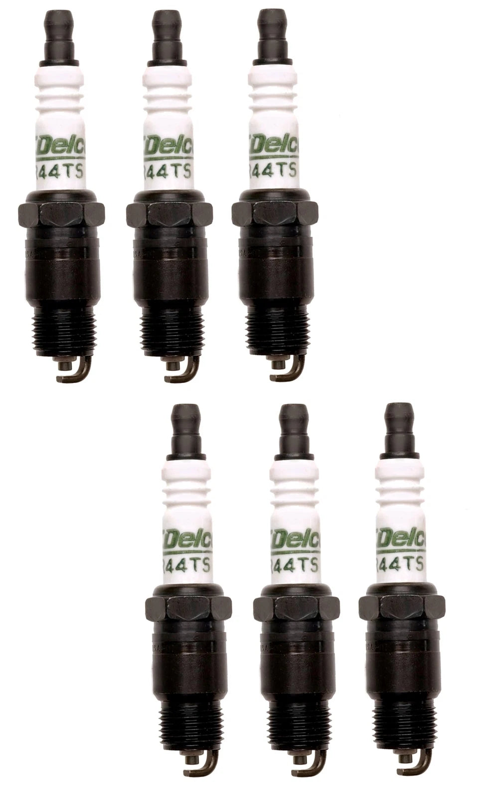 Set of 6 Spark Plugs for Chevy C10 C20 K10 GMC C1500 C2500 K1500 (1973–1987)