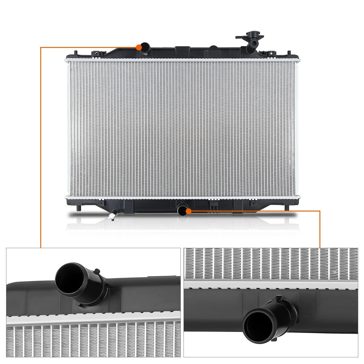 Aluminum Core Cooling Radiator for Mazda CX-5 (2013–2022) DPI-13317