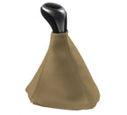 Leather Manual Shift Boot Cover for BMW 3 Series F30 F31 F34 F35 (2000) Beige