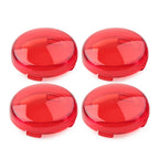 4 x Turn Signal Lens Light Covers for Harley Touring Softail Dyna