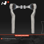 2X Front Outer Tie Rod End for Mercedes-Benz Metris (2016-2021)