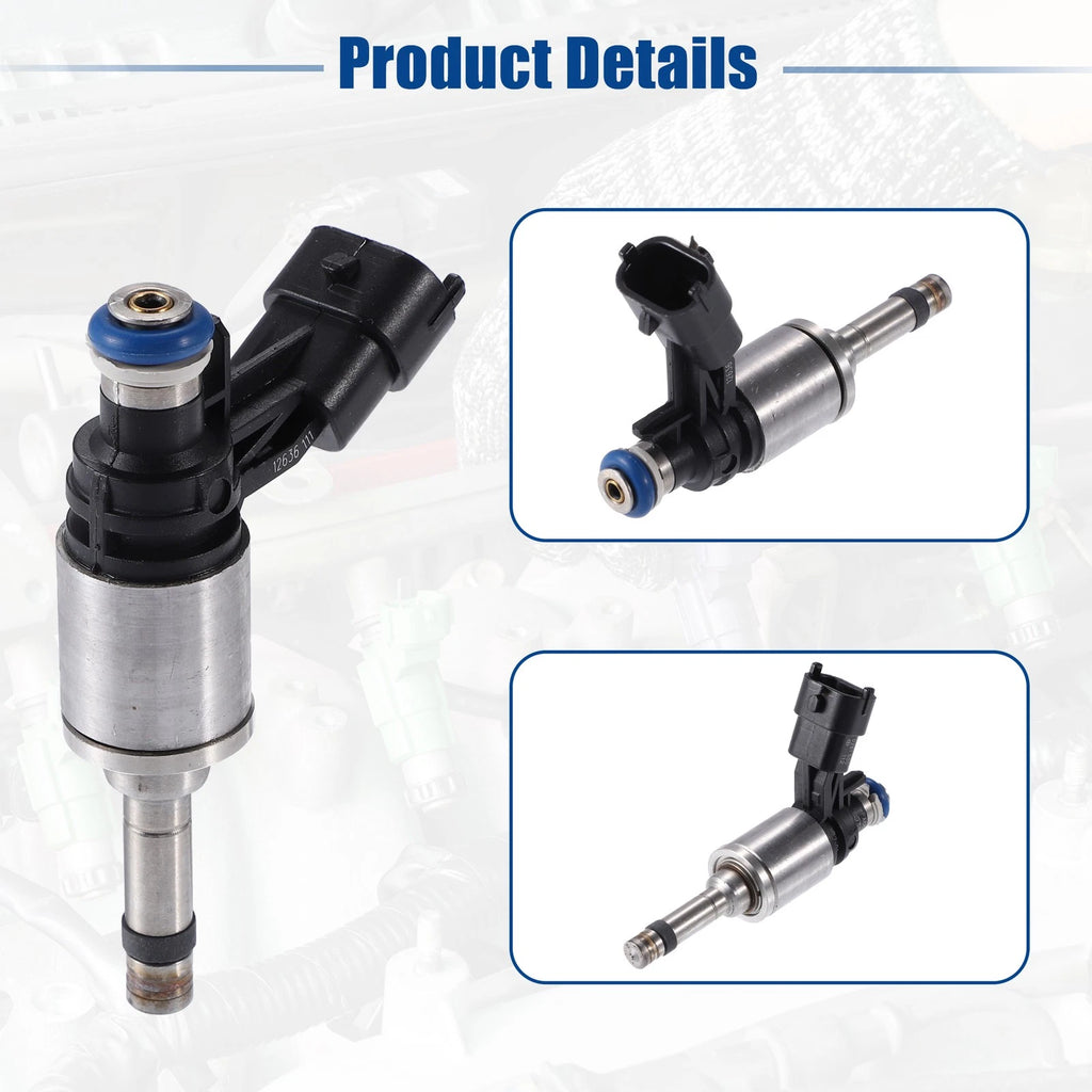 Set of 4 Fuel Injector Nozzles 12636111 for Buick Regal 2.0L (2011–2013)