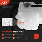 Engine Coolant Reservoir Tank with Cap for Chevy Express 2500 3500 (2003-2023)