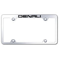 Mirrored Wide Body Truck License Plate Frame -Officially Licensed for GMC Denali