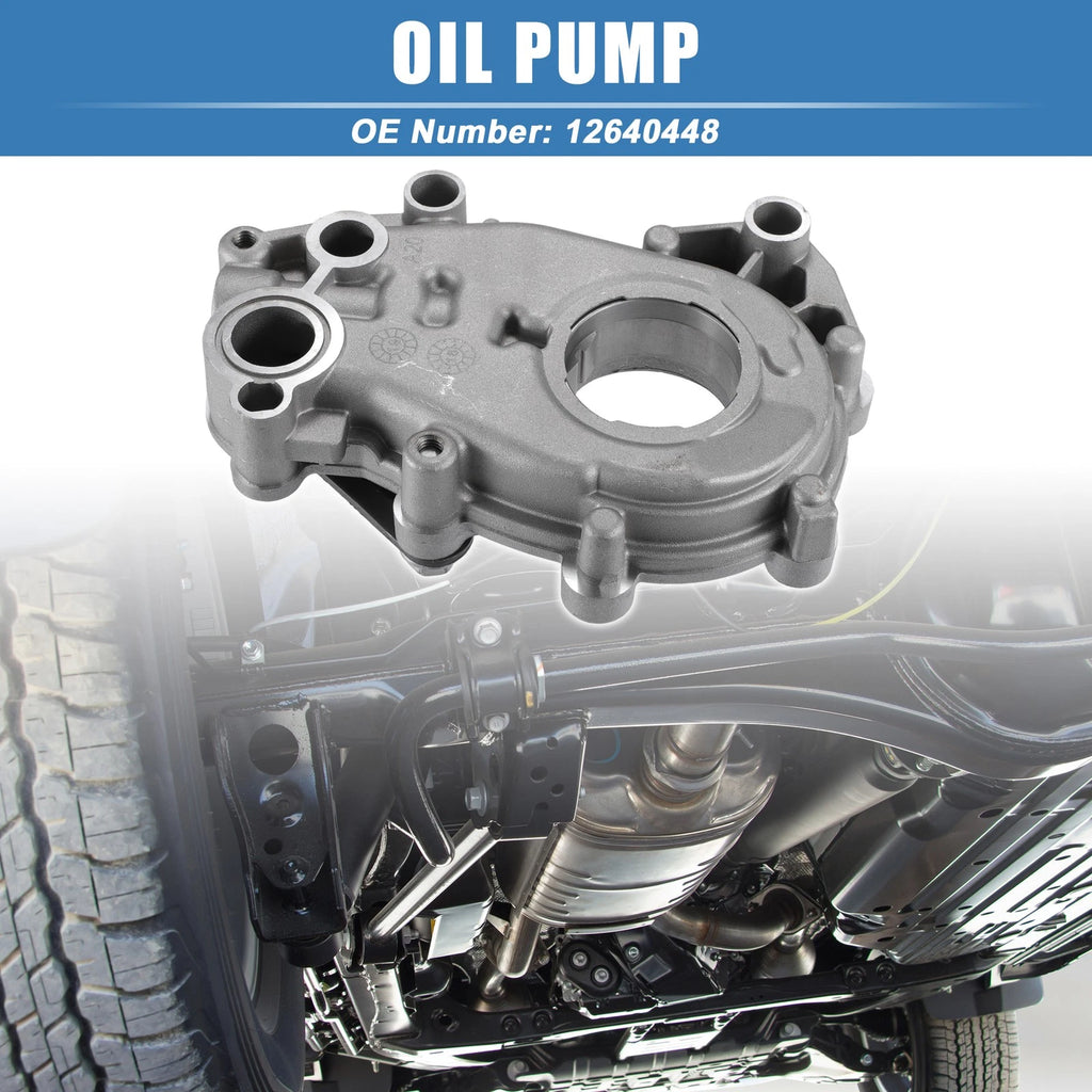 Set of 1 Engine Oil Pump for Chevy GMC Saturn (12640448, 724117514730)
