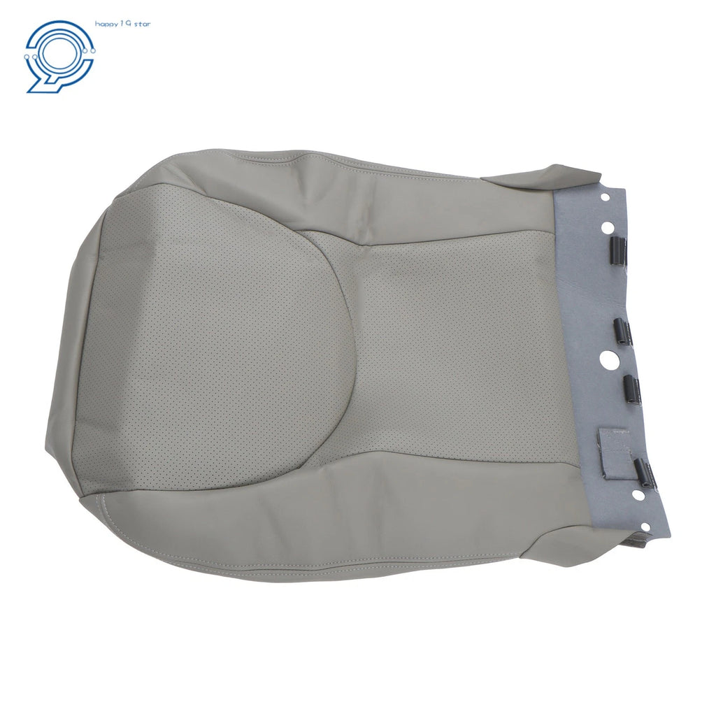Driver Left Bottom Seat Cover for Toyota RAV4 (2006–2012) Gray Leather Perforation