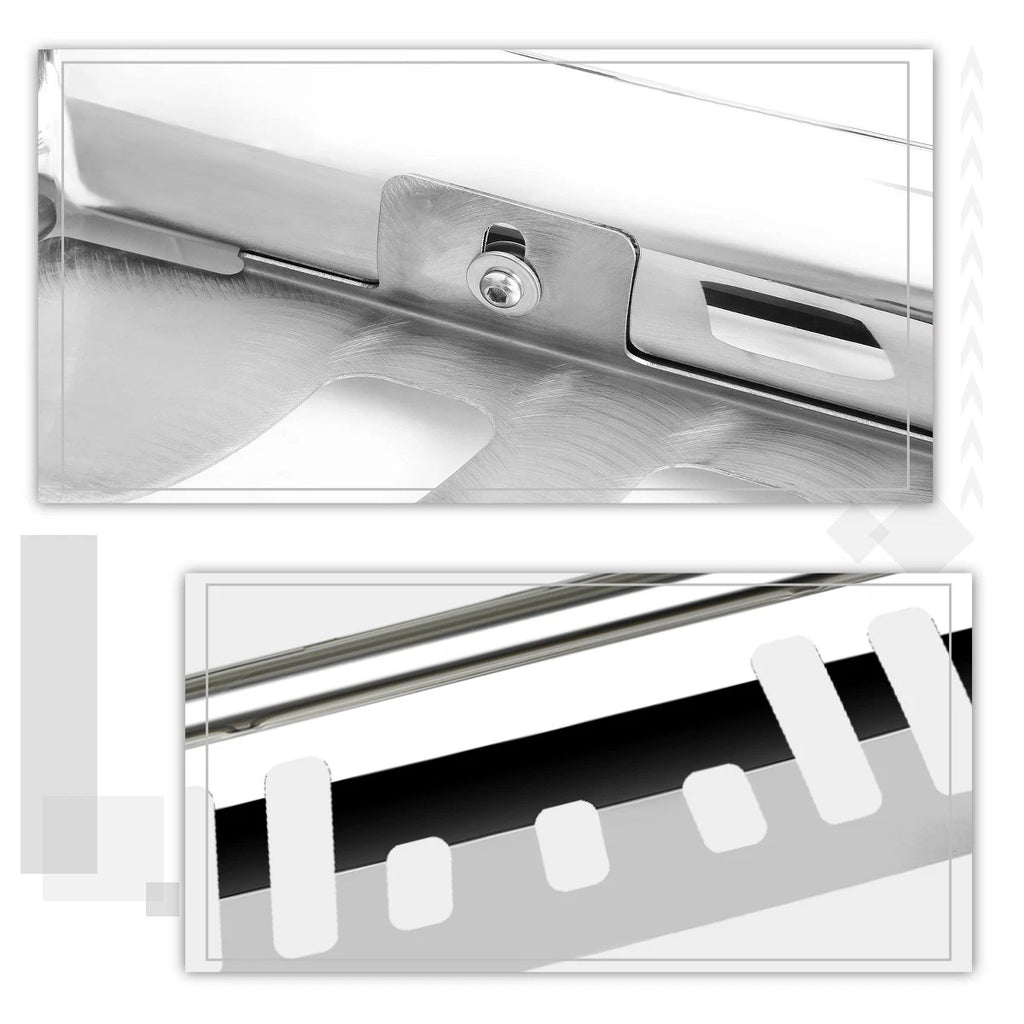 3" Tube Bull Bar Grille Guard Chrome for Honda Pilot/Ridgeline (2016–2017)