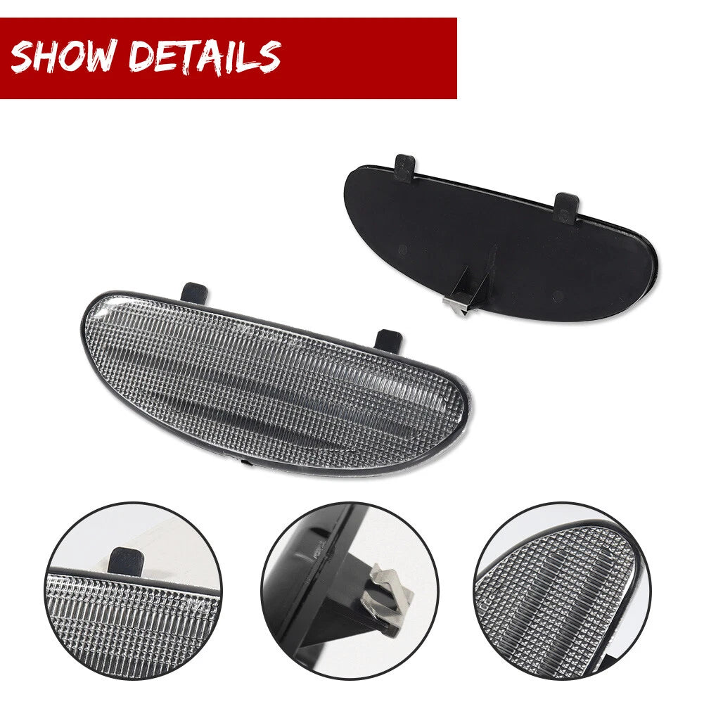 Inner Reflector Panel Door Light Cap for Corvette (1997–2004)
