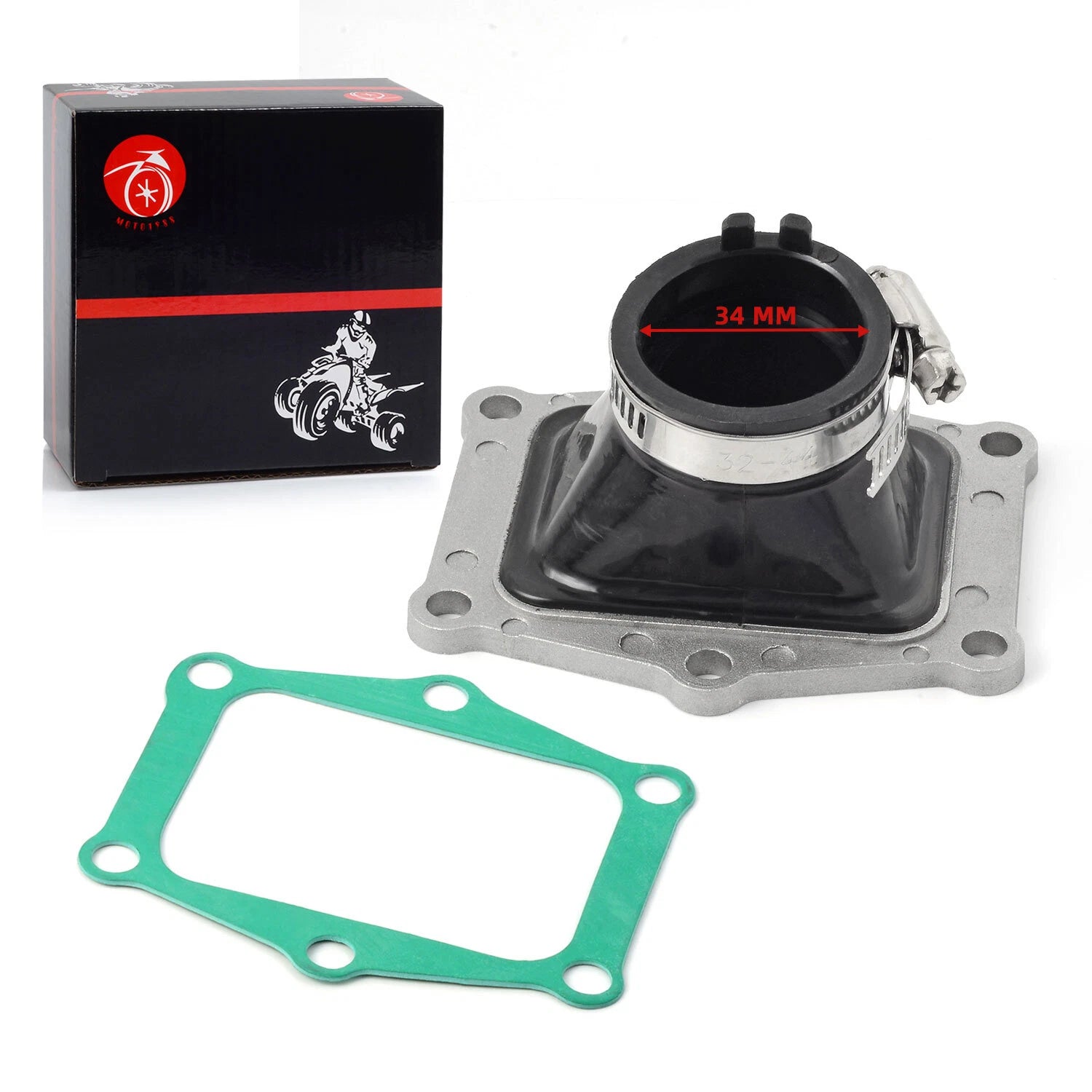 Intake Manifold Carb Insulator for Honda ATC 250R (1981–1982) Repl.# 16210-961-000