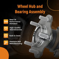 5 Lug Rear Wheel Hub Assembly for Nissan Sentra (2013–2019) 432024AF0A FWD Non-ABS