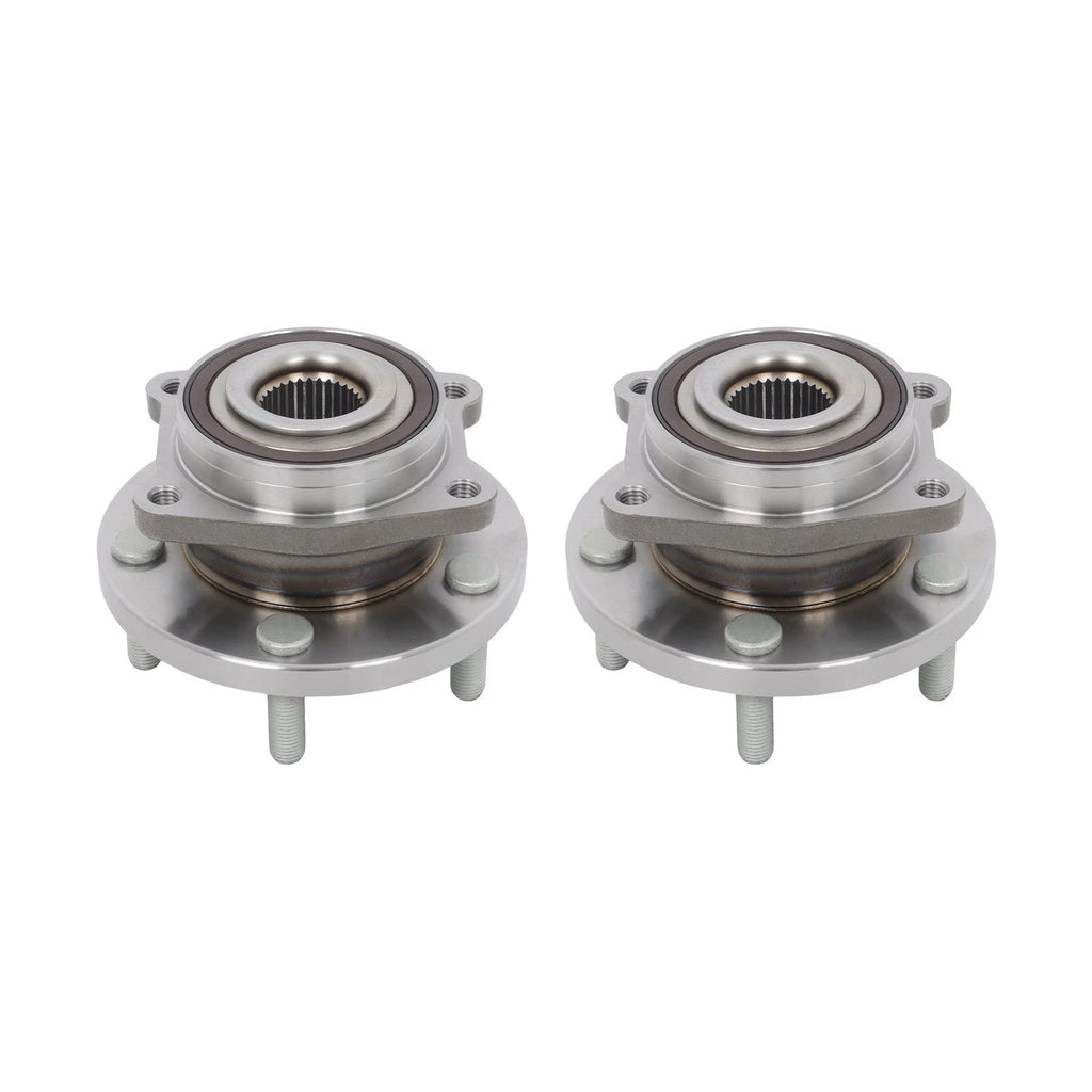 Pair Front Wheel Bearings and Hubs Assembly 513263 for Dodge Avenger (2008–2014)
