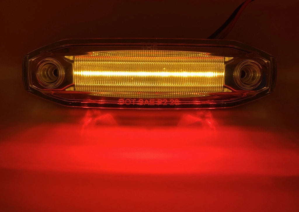 Amber LED Clearance Marker Light Red Side Ditch for Ford F150 (2004–2008)