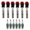 Set of 6 Ignition Coils & NGK G-Power Spark Plugs for NSX (1991–2005)