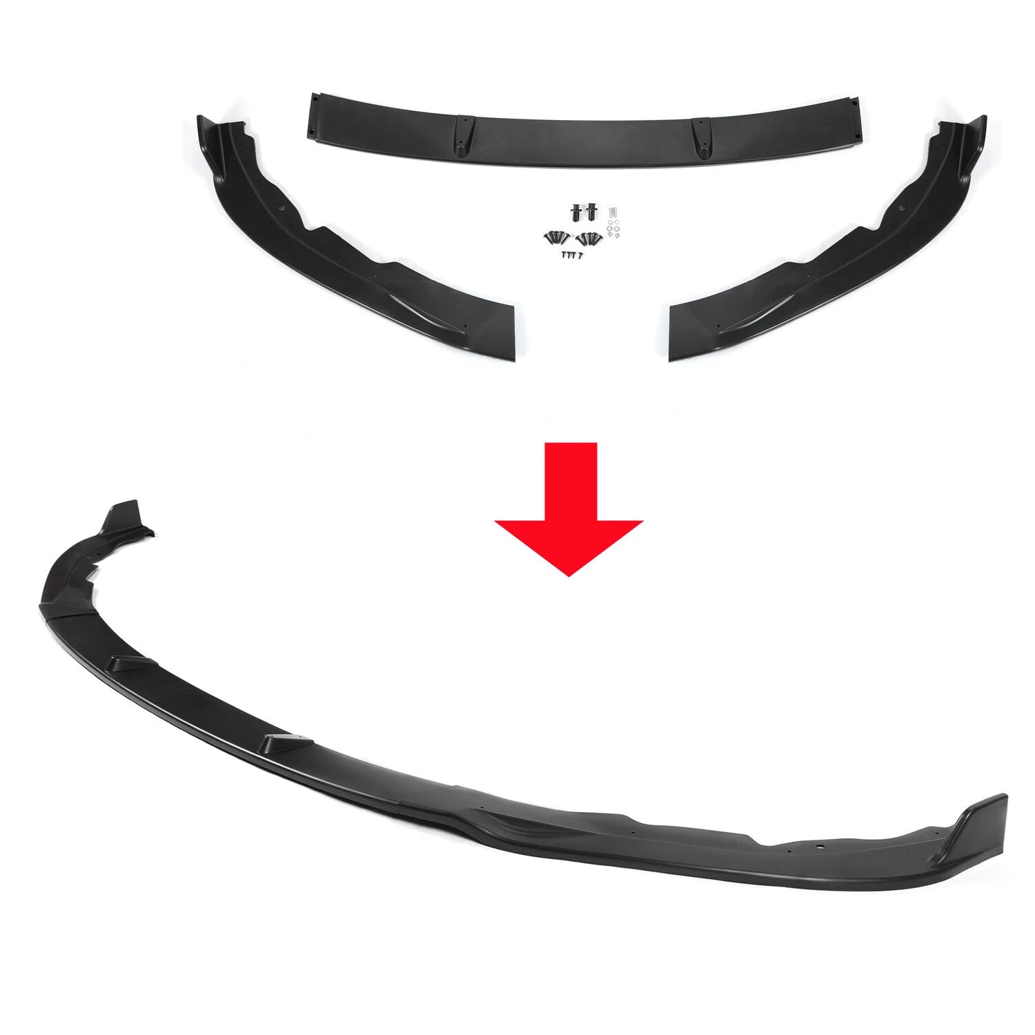 CK-Style Front Bumper Lip Kit for Honda Odyssey (2011–2017)