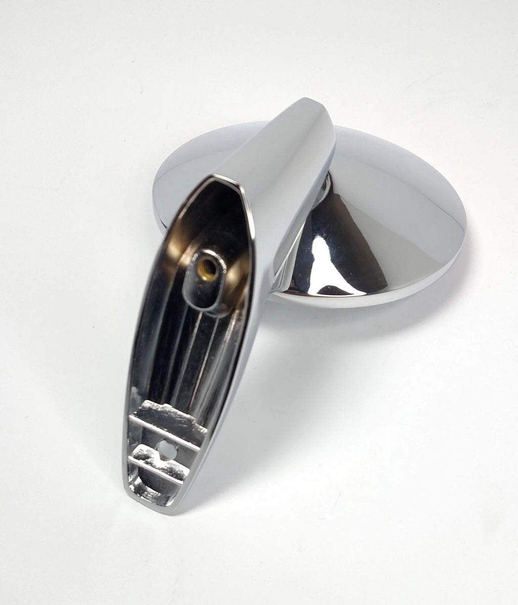 Chrome Door Mirrors Pair for Mopar B Body (1966–1975) Exterior Rearview