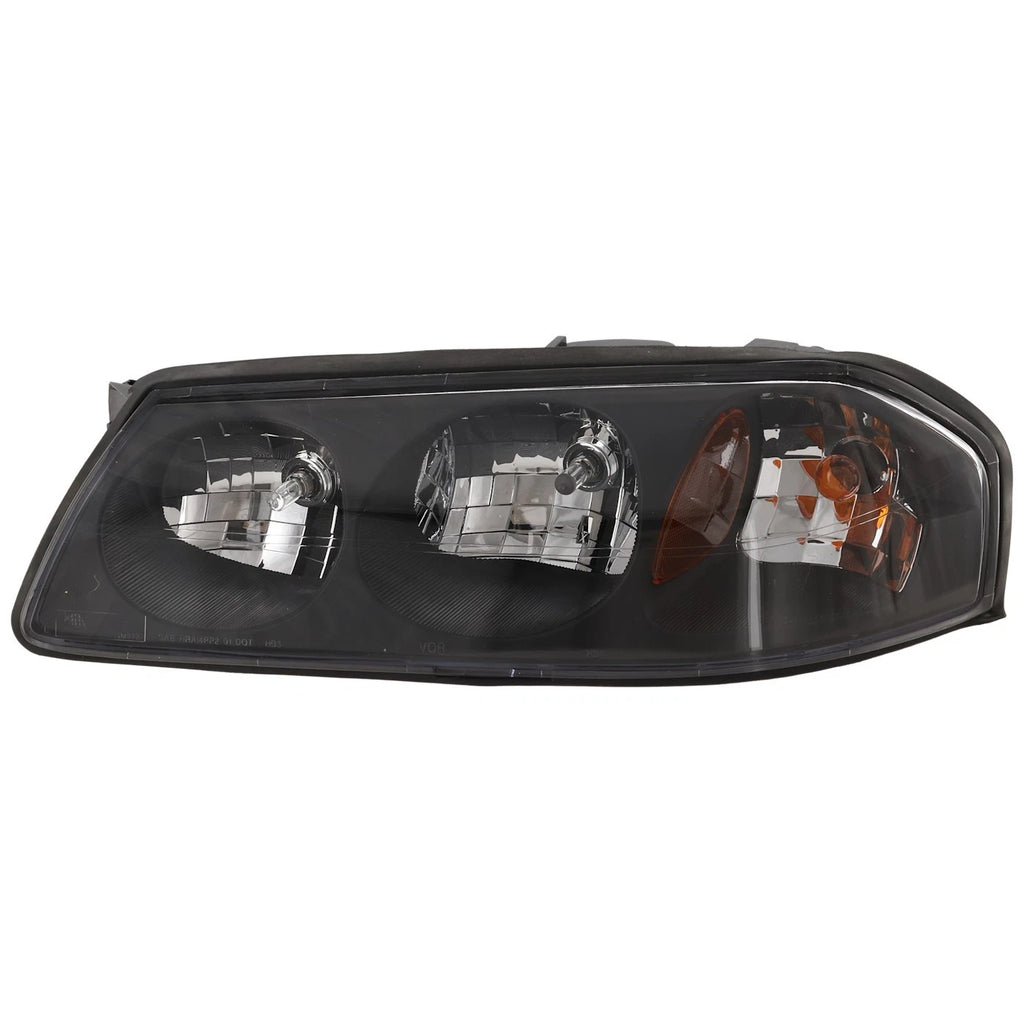 Headlight for Chevrolet Impala (2004–2005) Left Clear Lens with Bulb