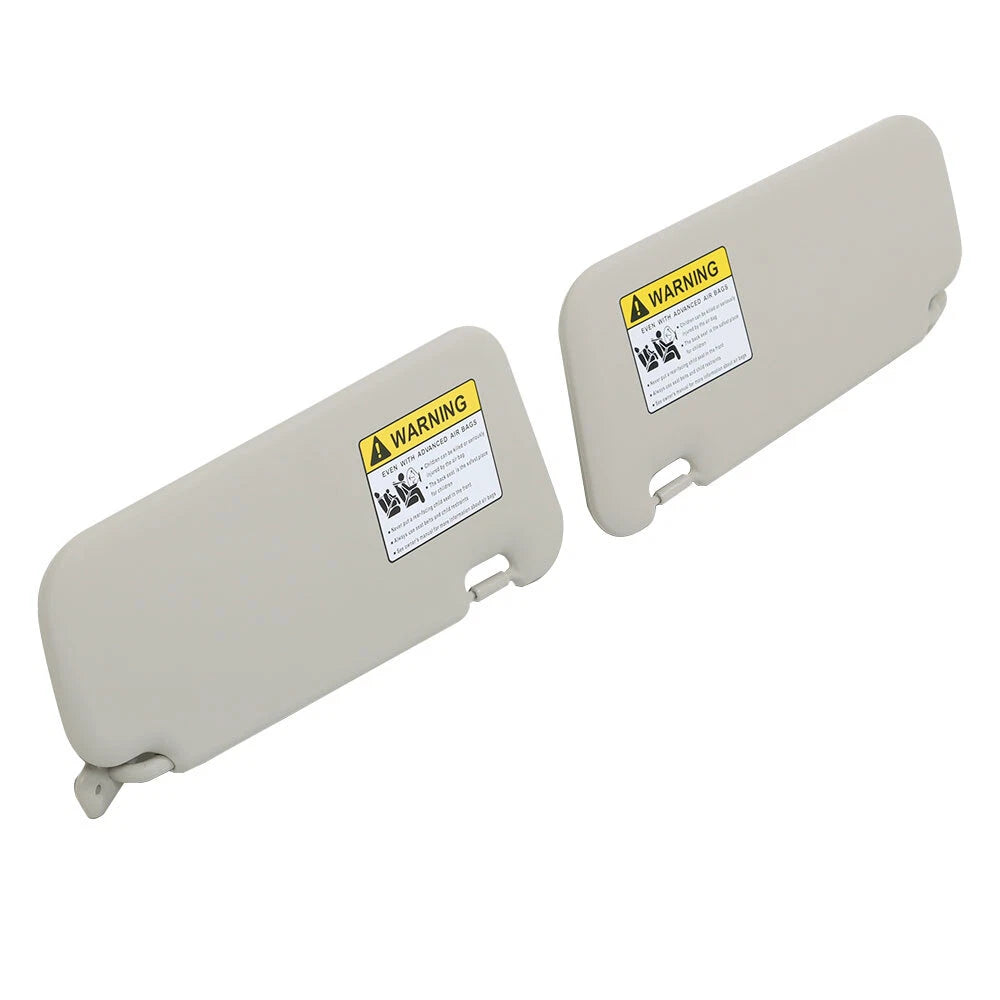 Set of 2 Sun Visors for Mazda 3 (2010–2013) Grey