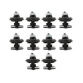 10 x Car Door Trim Panel Clips for Ford Focus, Kuga, C-MAX (2004-2023)