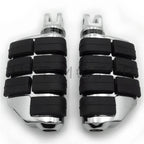 Chrome Dually Footpegs for Harley Breakout FXBR / FXBRS (2018–2019)