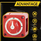 Dual Battery Selector Switch for Marine Boat Truck (300A)