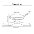 LED Taillight for Dirt Bike Universal Offroad Motorcycle (Universal)