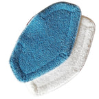 2X Microfiber Mop Cloths for Hoover Dual Steam Mop Pad