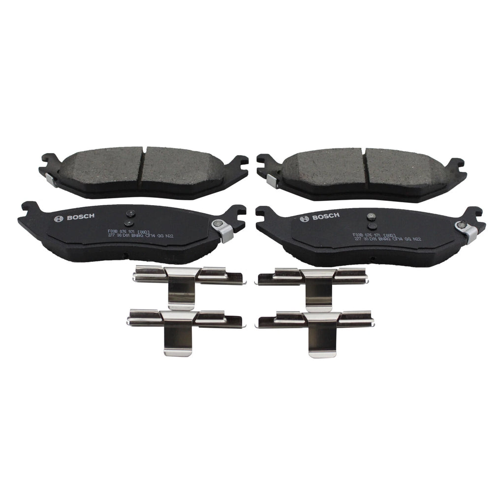 Set of 4 Bosch QuietCast Rear Ceramic Brake Pads for Dodge Ram 1500