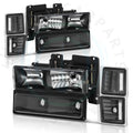Headlight Assembly Set for Chevy Silverado (1994–1998)