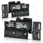 Headlight Assembly Set for Chevy Silverado (1994–1998)