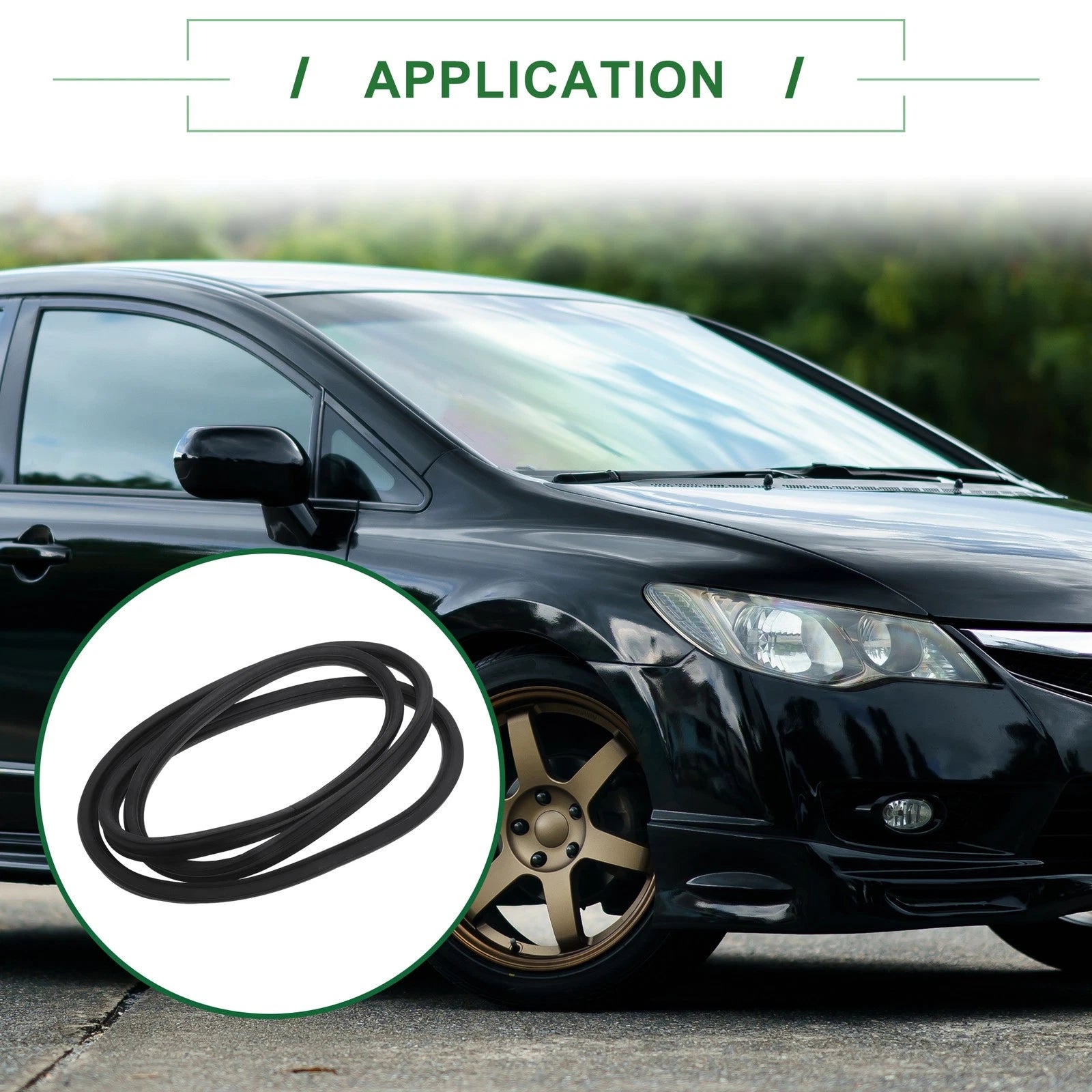 Rear Trunk Weatherstrip Seal for Honda Civic FD (2006–2011) No. 74865SNEA01