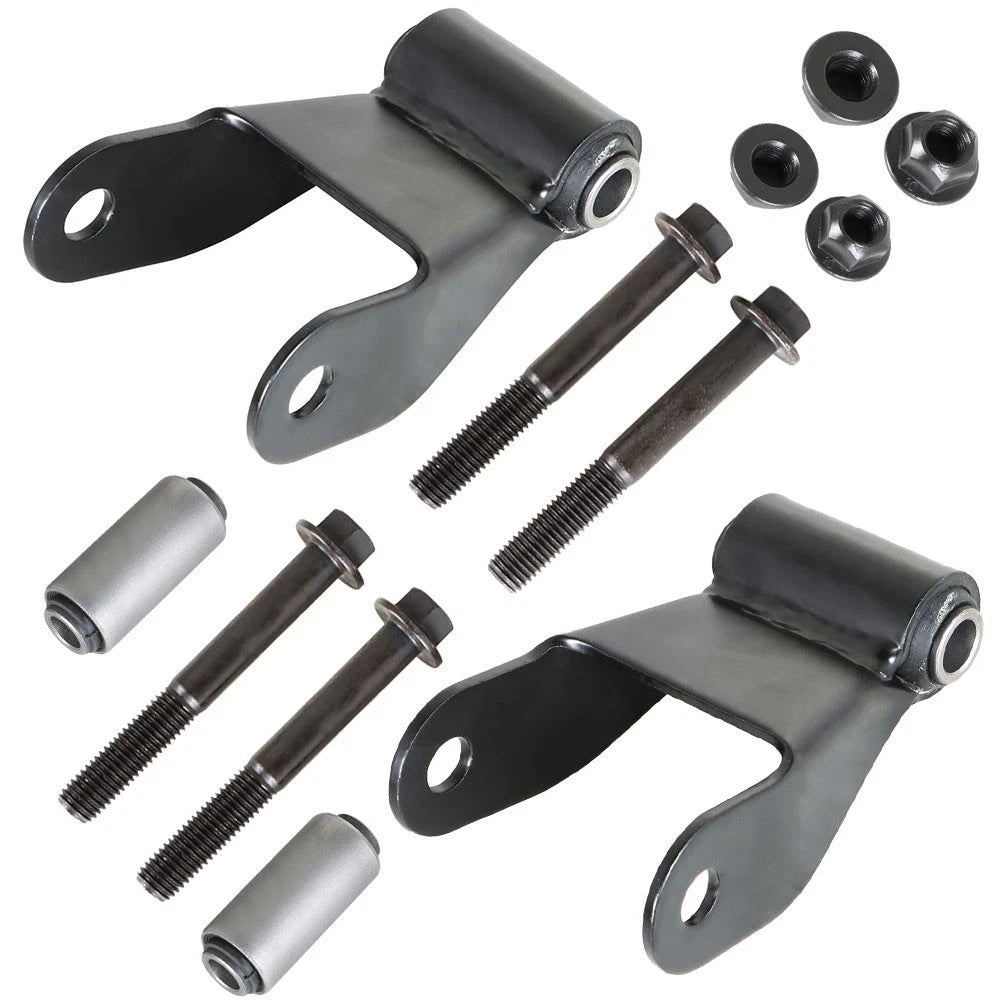 Set of 2 Rear Leaf Spring Shackle Brackets for Ford Mazda Truck