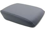 Center Armrest Cover for Acura TL (2004–2008) Black Leather Stitch