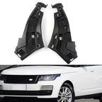 2X Front Bumper Mount Bracket LR098693 for Land Rover Range Rover (2013–2023) Black