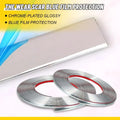 Chrome Molding Trim for Universal Fit (0.8cm Wide)