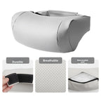 Seat Neck Support Pillow for Car (Nappa Leather, Cotton Fill)