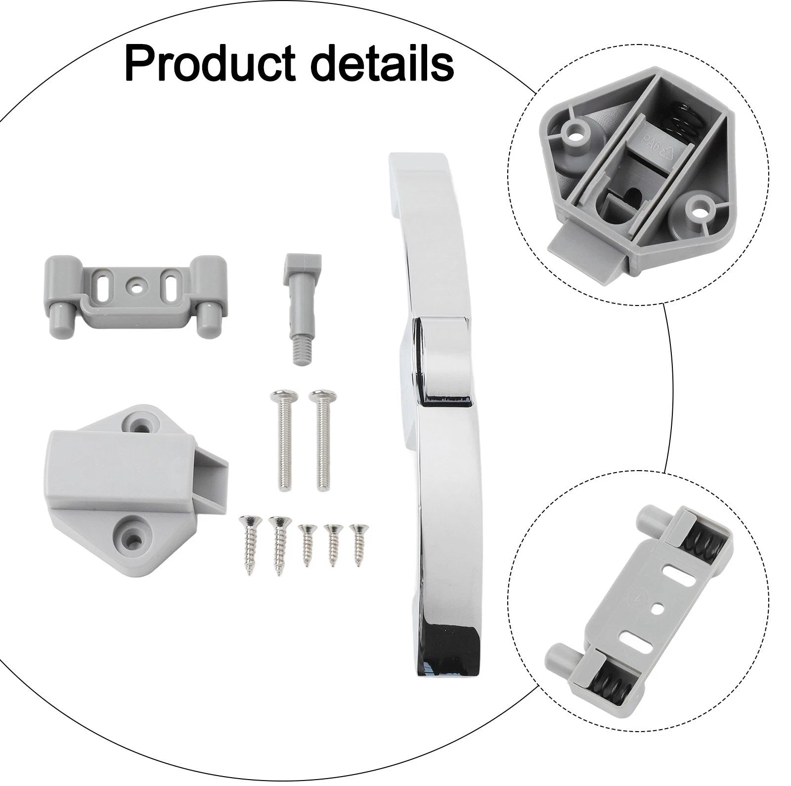 RV Boat Door Cabinet Latch Handle for Aesthetic Appeal