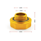 JDM Billet Oil Filler Cap, Radiator Cap & Battery Tie Down for Honda Civic
