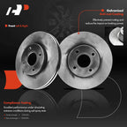 Front Disc Brake Rotors & Brake Pads for Ford Focus