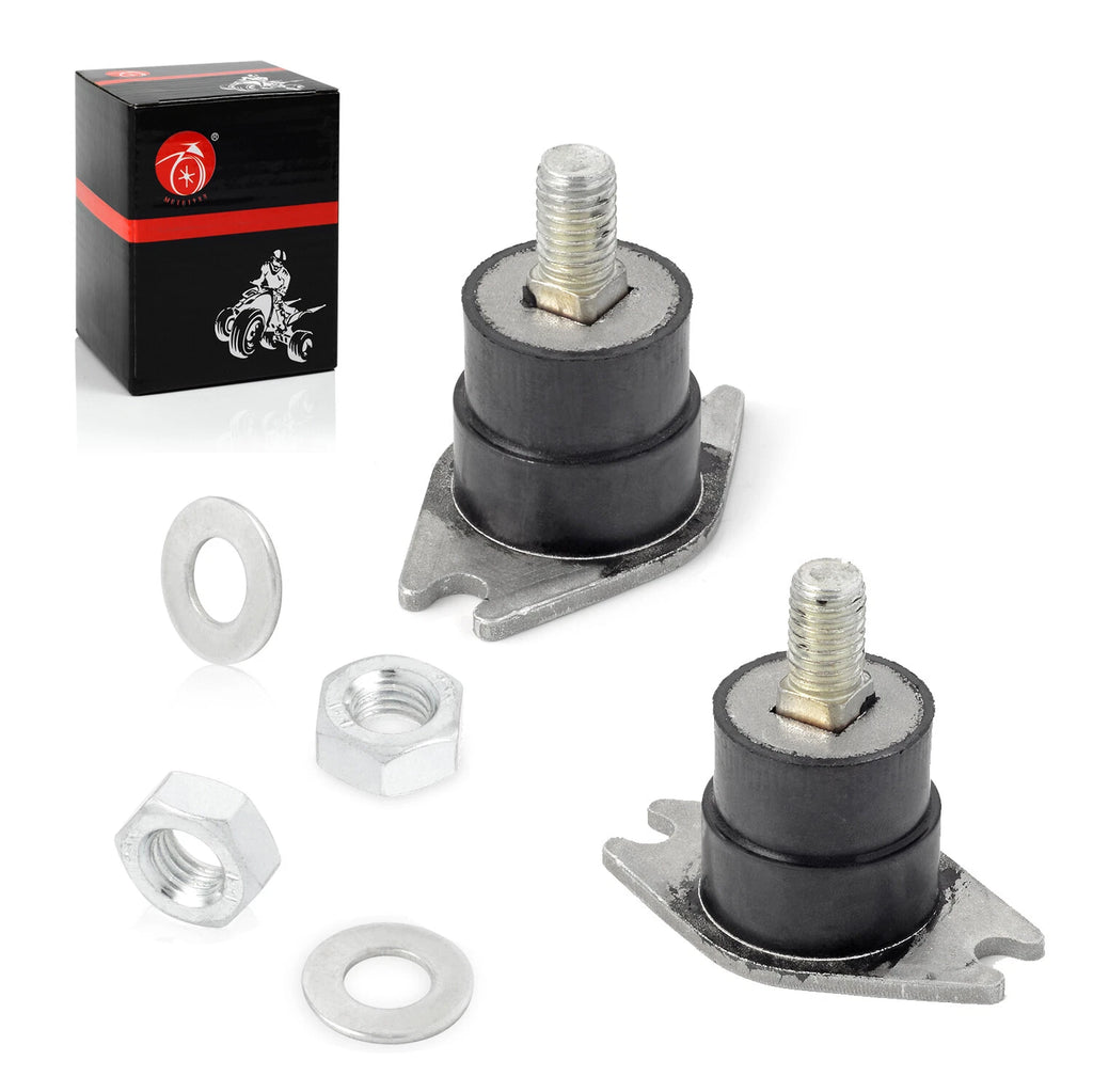 Set of 2 Upper Side Rubber Motor Mounts for Johnson Evinrude (OMC 303879, 325974)