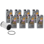 Liqui Moly Top Tec 6200 0W-20 Engine Oil Change Kit for Audi A6 A8 (1998–2023)