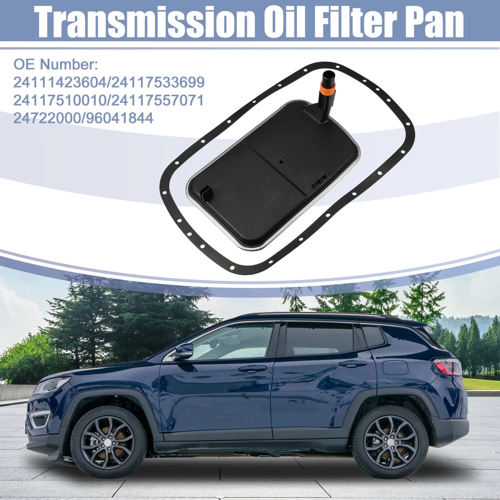 Transmission Oil Filter Pan Gasket Kit for BMW 325i 330i (2001–2005)