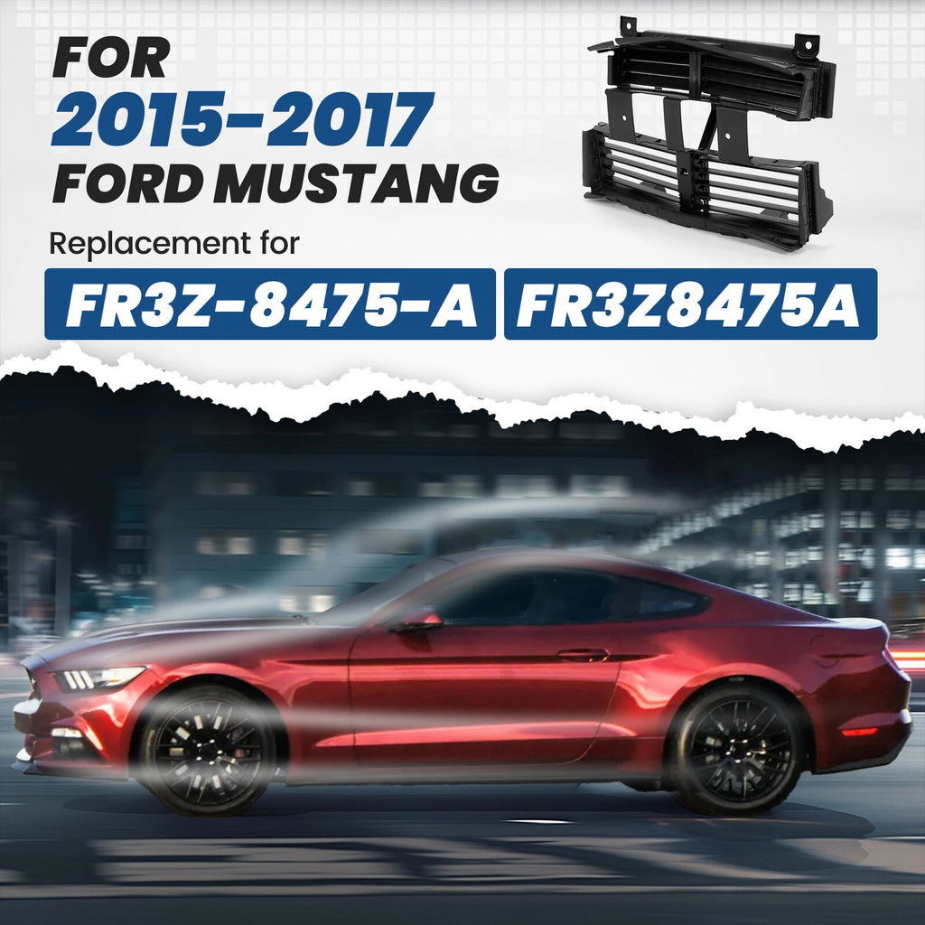 Front Grille Radiator Shutter for Ford Mustang (2015–2017) #FR3Z-8475-A