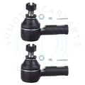 2X Front Outer Tie Rod Ends for Chevy Sprint Metro Pontiac Firefly (1985–1992)