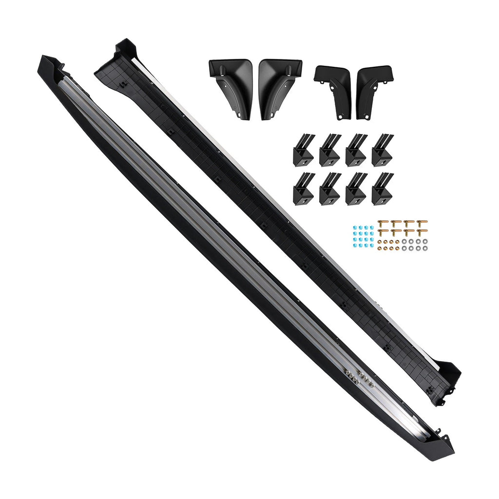 Running Board Nerf Bar for Hyundai Santa Fe (2024–2025) Black Non-Slip