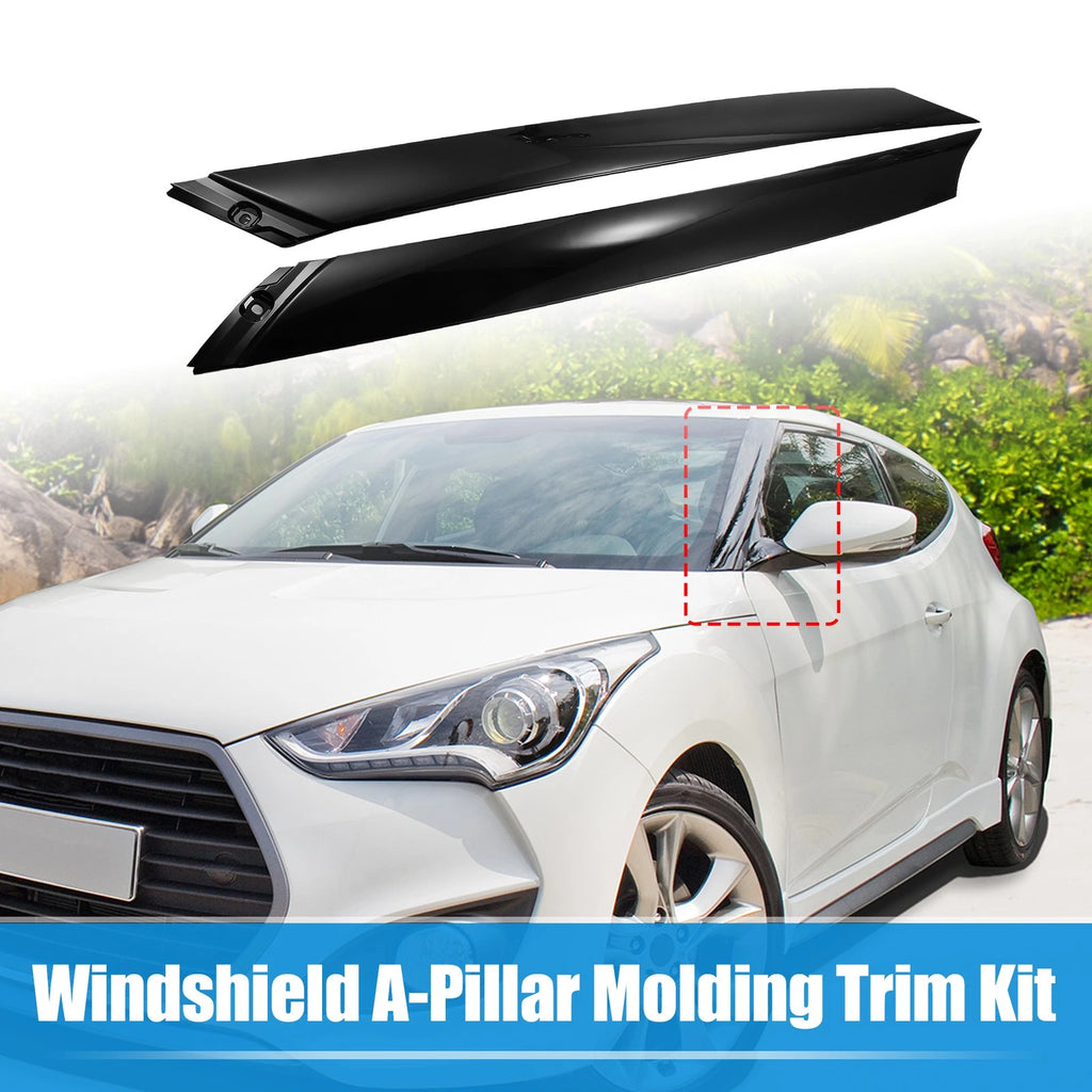 Pair Windshield A Pillar Trim for Hyundai Veloster (2012–2017) 861702V000