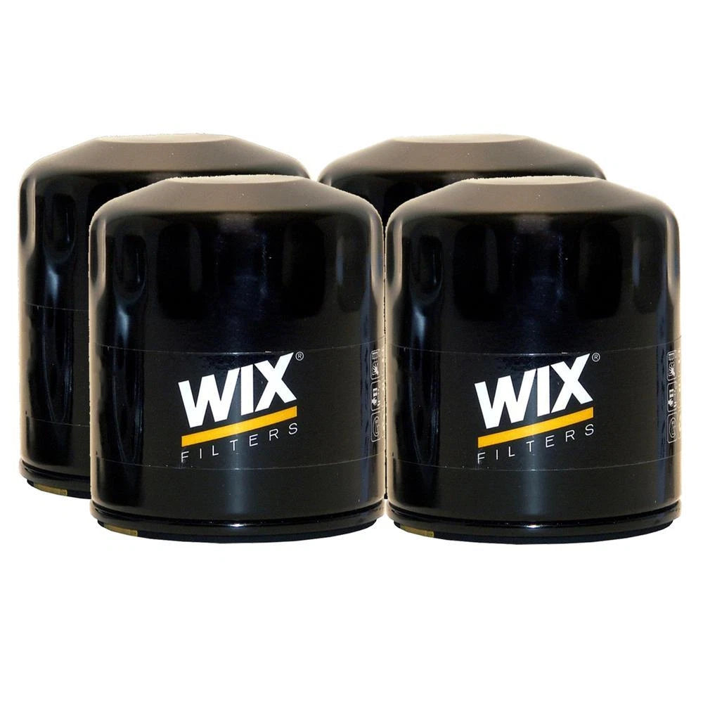 Set of 4 Engine Oil Filters for Chrysler Dodge GM Saab Ford LR Saturn (All Years)