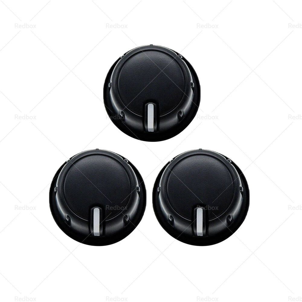 3pcs Heater Fan Control Switch Knob for Toyota Hilux Vigo (TGN16 KUN16)