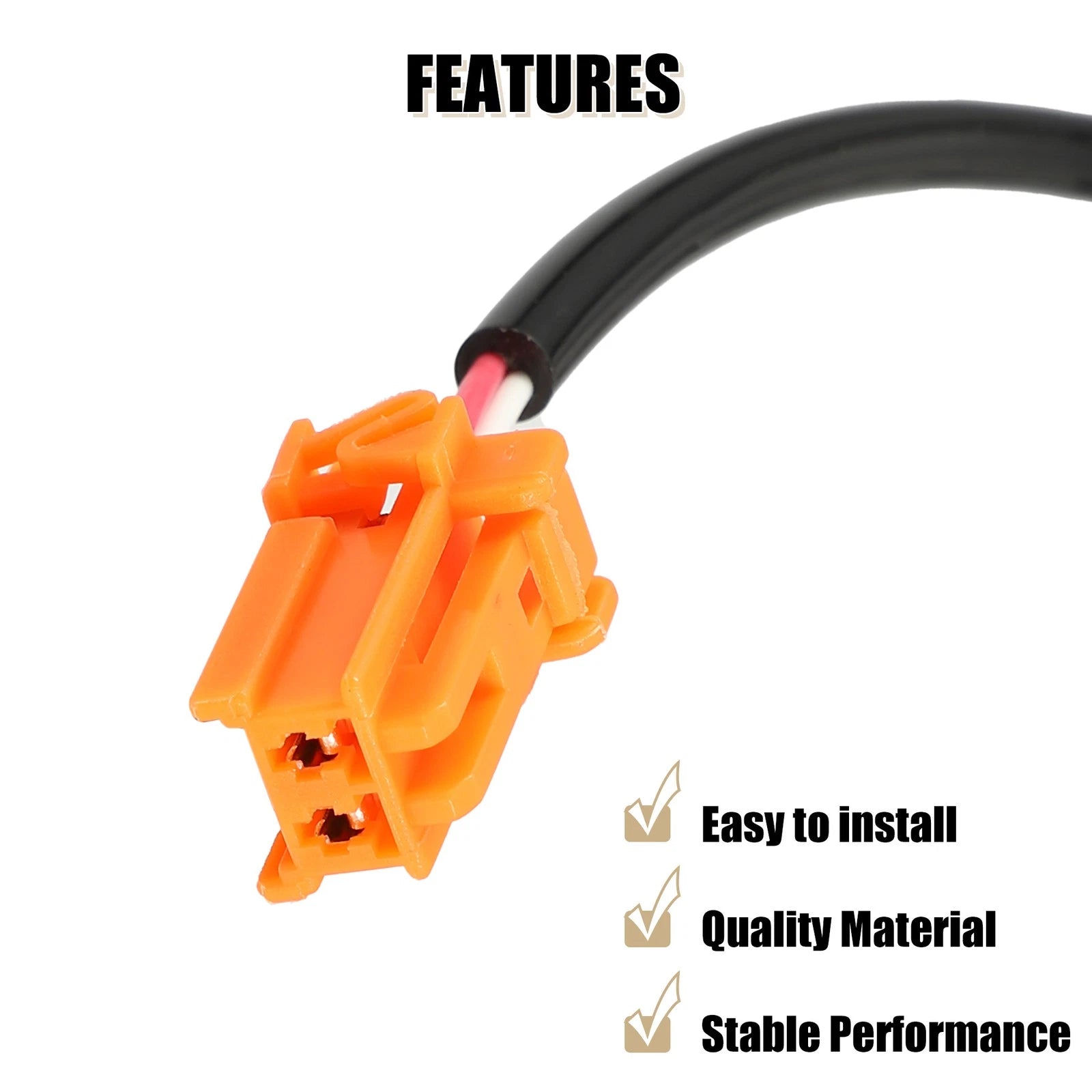 2pcs ABS Wheel Speed Sensor No. 57475S5D013/57470S5D013 for Honda Civic (2001–2005)