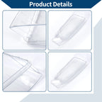 1 Pc Headlight Lens Cover for Audi A4 B6 (2001–2005) No. 8E0941029C Clear
