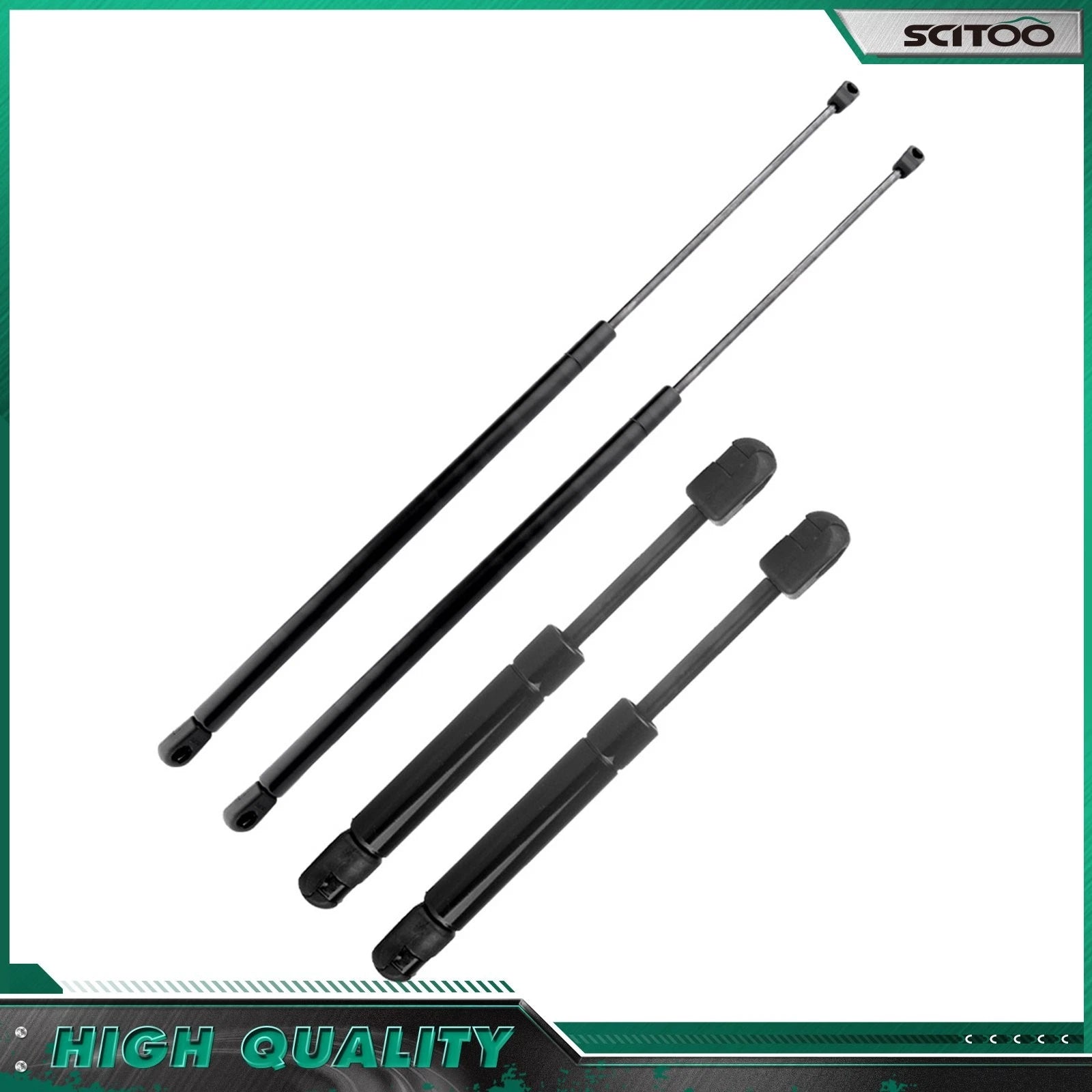 Set of 2 Hood Trunk Lift Supports Struts for VW Beetle Convertible (2003–2008)
